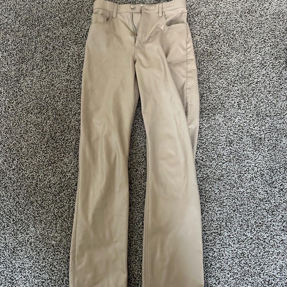 Abercrombie & Fitch Vegan Leather Pants